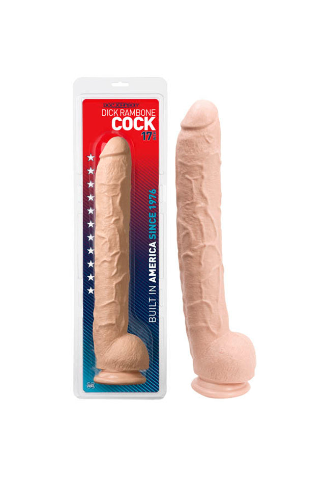 Dick Rambone Cock - Flesh 43 cm (17'') Dong