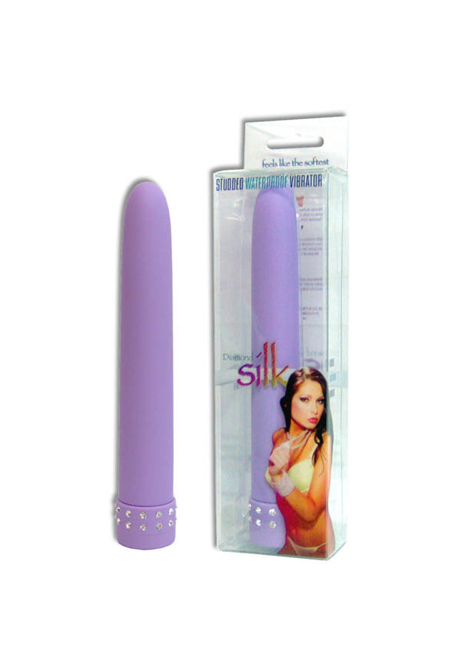 Diamond Silk - Lavender 17.75 cm (7'') Vibrator