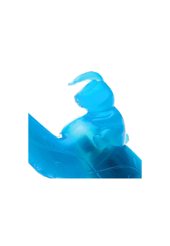 Adam & Eve BUNNY KISS - Blue 17.8 cm Rabbit Vibrator