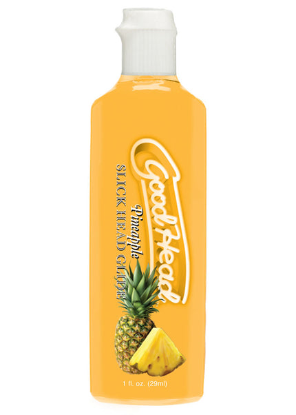 GoodHead Pineapple Blowjob Set - Pineapple Stroker with Pineapple Flavoured Lubricant 30 ml Bottle