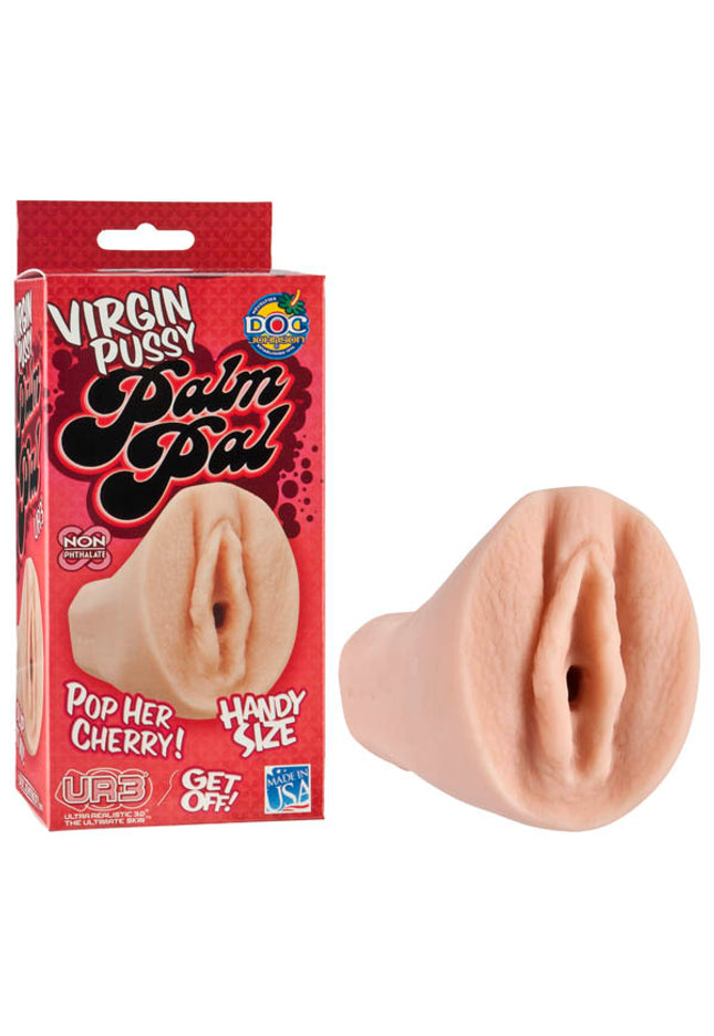 Virgin Pussy Palm Pal - Flesh Vagina Stroker