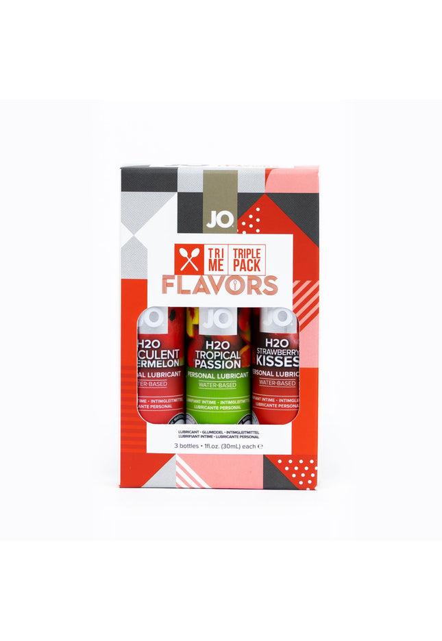 JO Tri-Me Triple Pack Flavours Gift Set - Strawberry