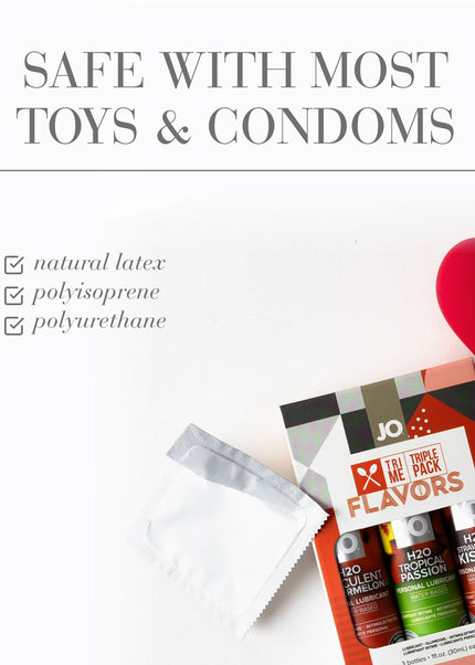 JO Tri-Me Triple Pack Flavours Gift Set - Strawberry