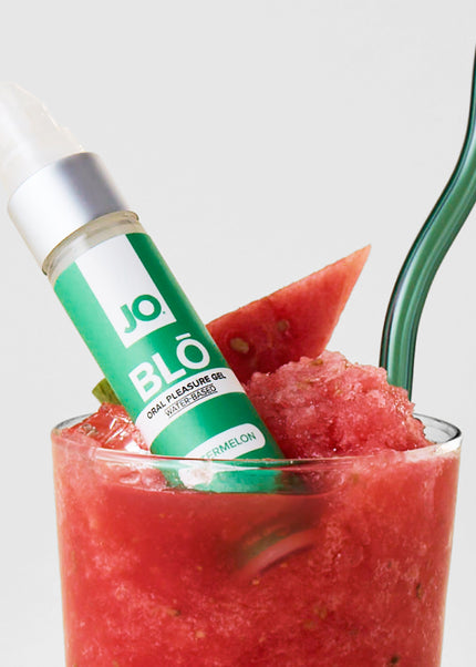 JO Blo Watermelon - Watermelon Flavoured Oral Pleasure Gel - 30 ml Bottle