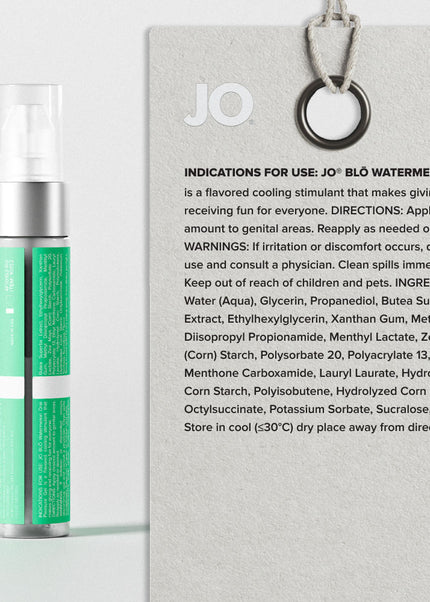 JO Blo Watermelon - Watermelon Flavoured Oral Pleasure Gel - 30 ml Bottle