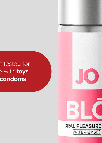 JO Blo Strawberry Lemonade - Strawberry Lemonade Flavoured Oral Pleasure Gel - 30 ml Bottle