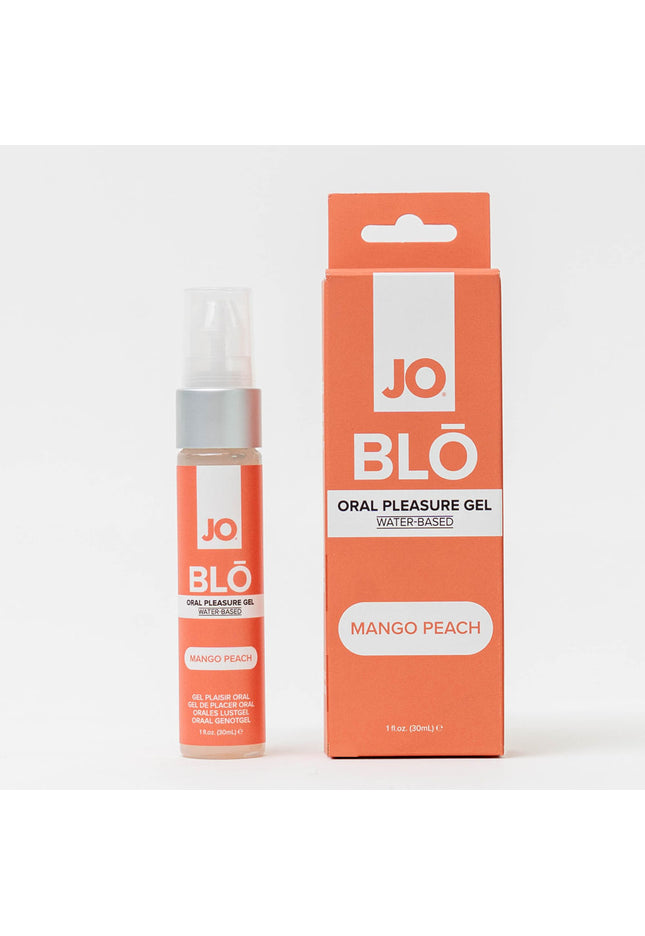 JO Blo Mango Peach - Mango Peach Flavoured Oral Pleasure Gel - 30 ml Bottle