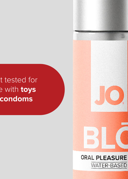 JO Blo Mango Peach - Mango Peach Flavoured Oral Pleasure Gel - 30 ml Bottle