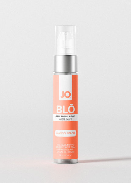 JO Blo Mango Peach - Mango Peach Flavoured Oral Pleasure Gel - 30 ml Bottle