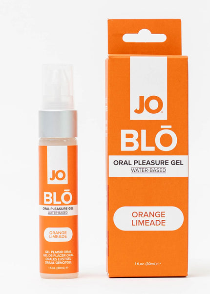 JO Blo Orange Limeade - Orange Limeade Flavoured Oral Pleasure Gel - 30 ml Bottle