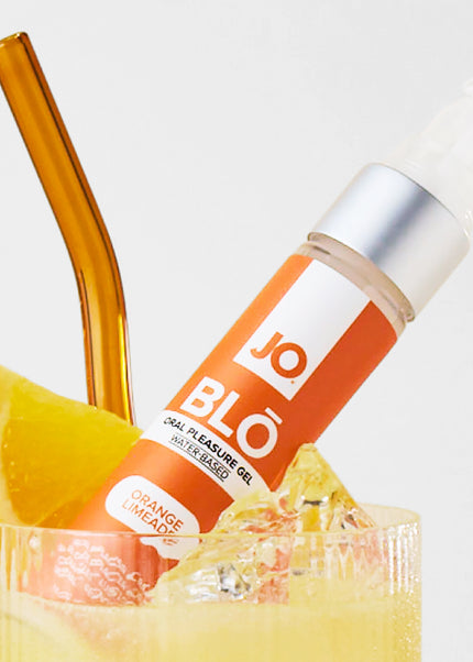 JO Blo Orange Limeade - Orange Limeade Flavoured Oral Pleasure Gel - 30 ml Bottle