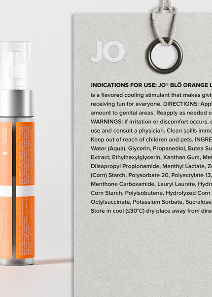 JO Blo Orange Limeade - Orange Limeade Flavoured Oral Pleasure Gel - 30 ml Bottle