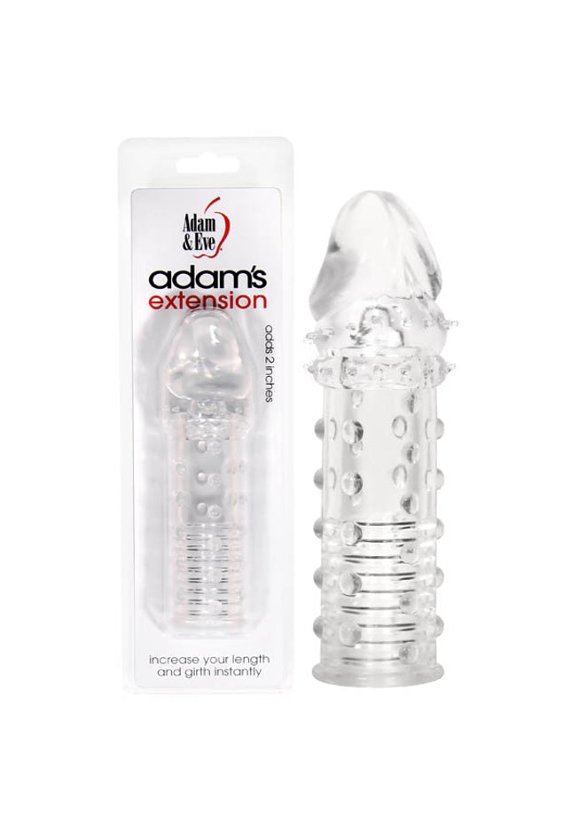 Adam & Eve Adam's Extension - Clear Penis Sleeve