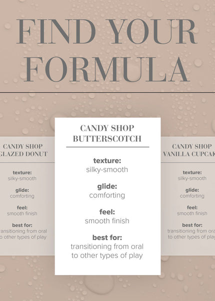 JO Candy Shop Butterscotch Lube  - 60 mL - Butterscotch Flavoured Water Based Lubricant - 60 ml Bottle