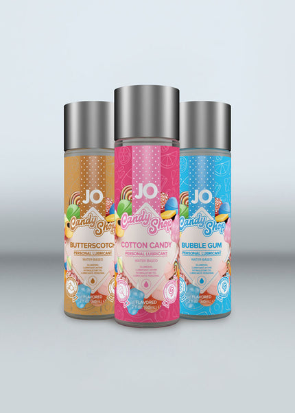 JO Candy Shop Butterscotch Lube  - 60 mL - Butterscotch Flavoured Water Based Lubricant - 60 ml Bottle