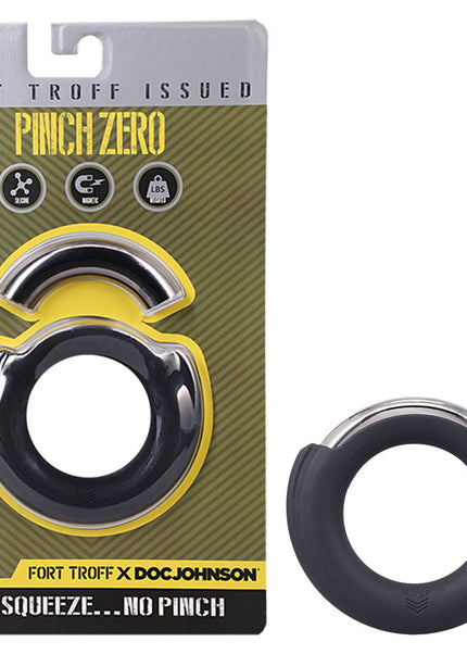 Fort Troff - Pinch Zero Ring - Black Cock Ring