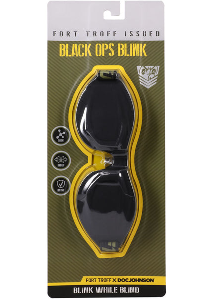 Fort Troff - Black Ops Blink - Black Eyemask Restraint