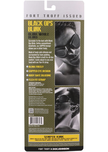 Fort Troff - Black Ops Blink - Black Eyemask Restraint
