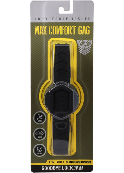 Fort Troff - Max Comfort Gag - Black Mouth Restraint