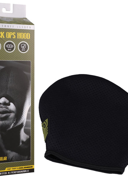 Fort Troff Black Ops Hood Regular - Black Hood