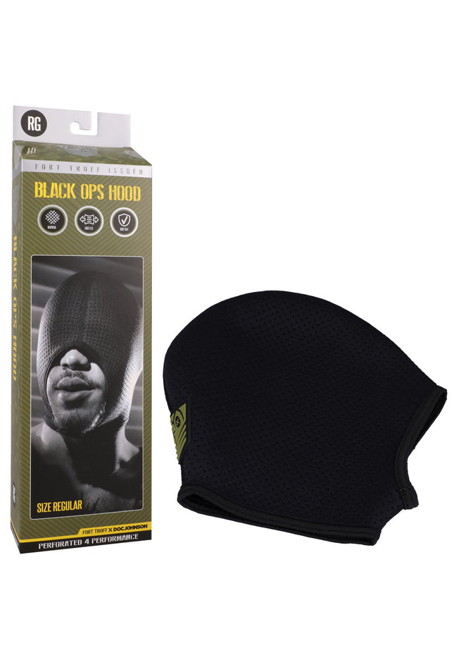 Fort Troff Black Ops Hood Regular - Black Hood