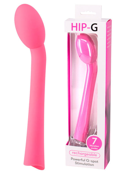 Hip G Rechargeable - Pink USB Rechargeable Vibrator