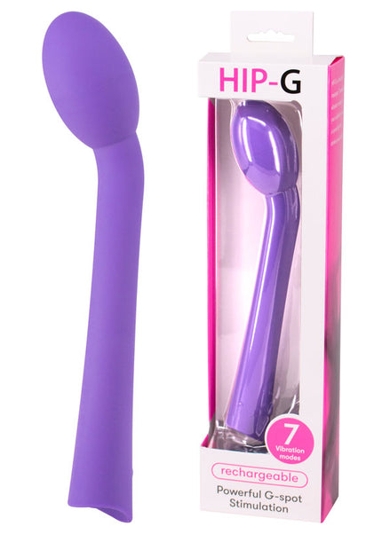 Hip G Rechargeable - Purple USB Rechargeable Vibrator