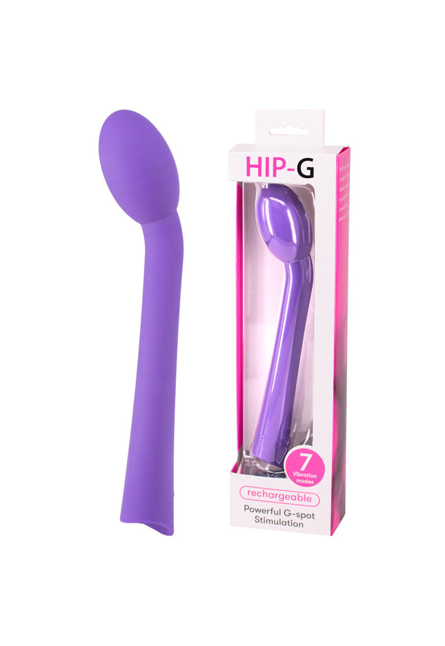 Hip G Rechargeable - Purple USB Rechargeable Vibrator