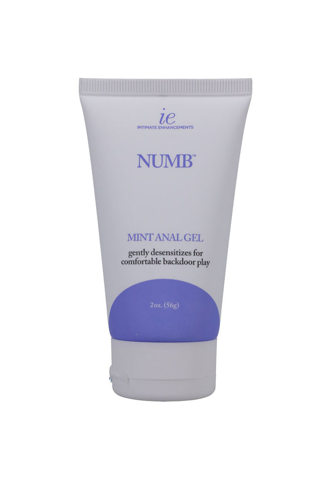 Numb Anal Gel - Mint - Mint Flavoured Numbing Anal Gel - 59 ml Tube