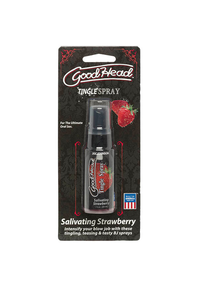 GoodHead Tingle Spray - Salivating Strawberry Flavoured - 29 ml Spray