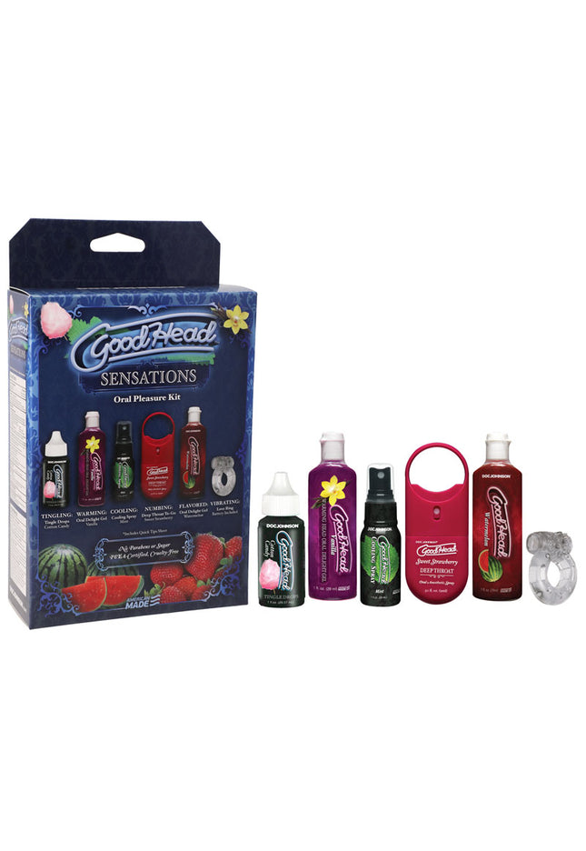 GoodHead Sensations Kit - 6 Piece Lotion Set