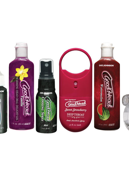GoodHead Sensations Kit - 6 Piece Lotion Set
