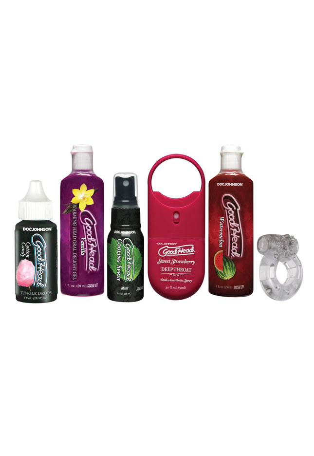 GoodHead Sensations Kit - 6 Piece Lotion Set