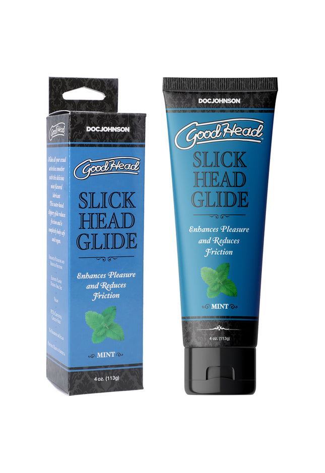 GoodHead Slick Head Glide - Mint - Mint Flavoured Lubricant - 120 ml Tube
