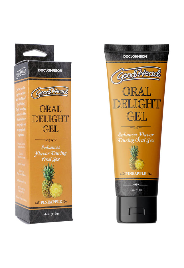 GoodHead Oral Delight Gel - Pineapple - Pineapple Flavoured Oral Gel - 120 ml Tube