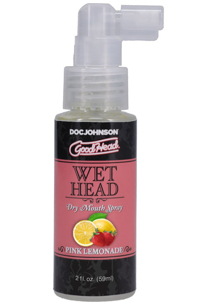 GoodHead Wet Head Dry Mouth Spray - Pink Lemonade Flavoured - 59 ml Bottle