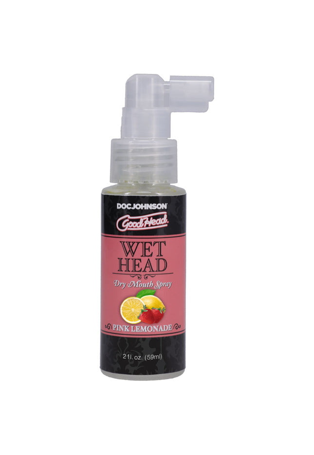 GoodHead Wet Head Dry Mouth Spray - Pink Lemonade Flavoured - 59 ml Bottle