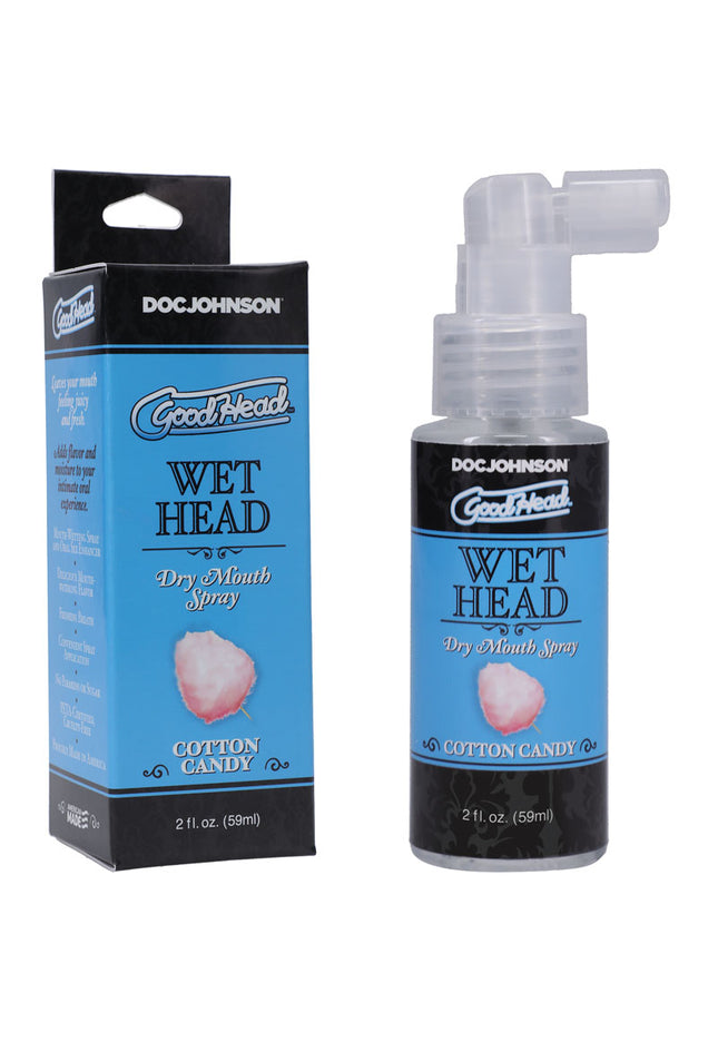 Goodhead Wet Head Dry Mouth Spray - Cotton Candy Flavoured - 59 ml Bottle