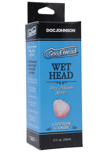 GoodHead Wet Head Dry Mouth Spray - Cotton Candy Flavoured - 59 ml Bottle
