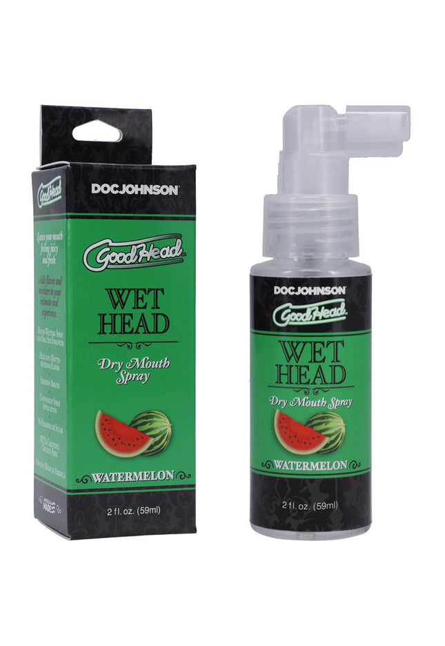 Goodhead Wet Head Dry Mouth Spray - Watermelon Flavoured - 59 ml Bottle