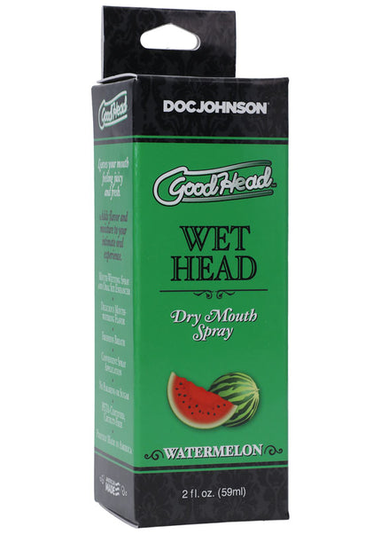 Goodhead Wet Head Dry Mouth Spray - Watermelon Flavoured - 59 ml Bottle