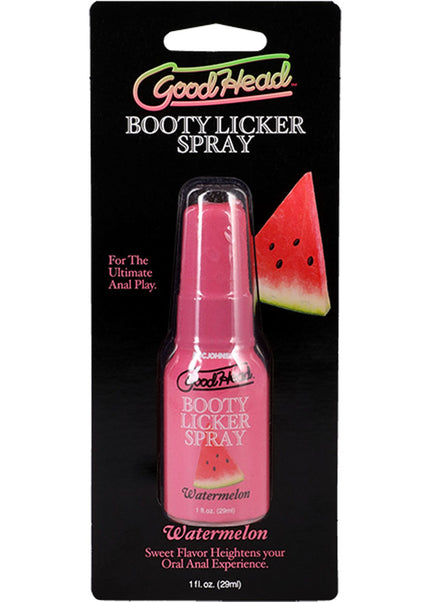GoodHead Booty Licker Spray - Watermelon - Watermelon Flavoured Spray - 29 ml Bottle