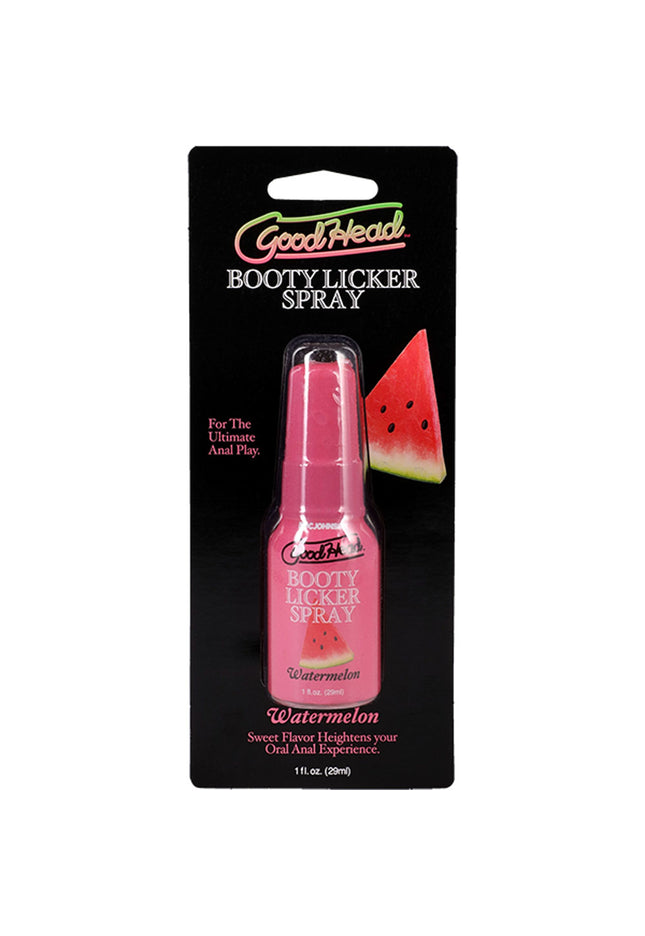 GoodHead Booty Licker Spray - Watermelon - Watermelon Flavoured Spray - 29 ml Bottle