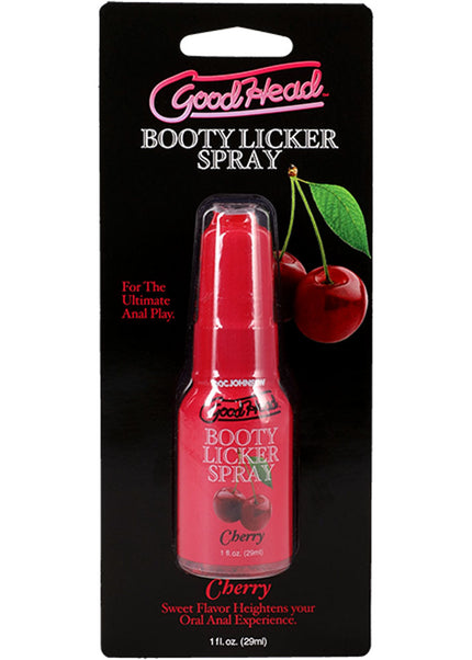GoodHead Booty Licker Spray - Cherry - Cherry Flavoured Spray - 29 ml Bottle