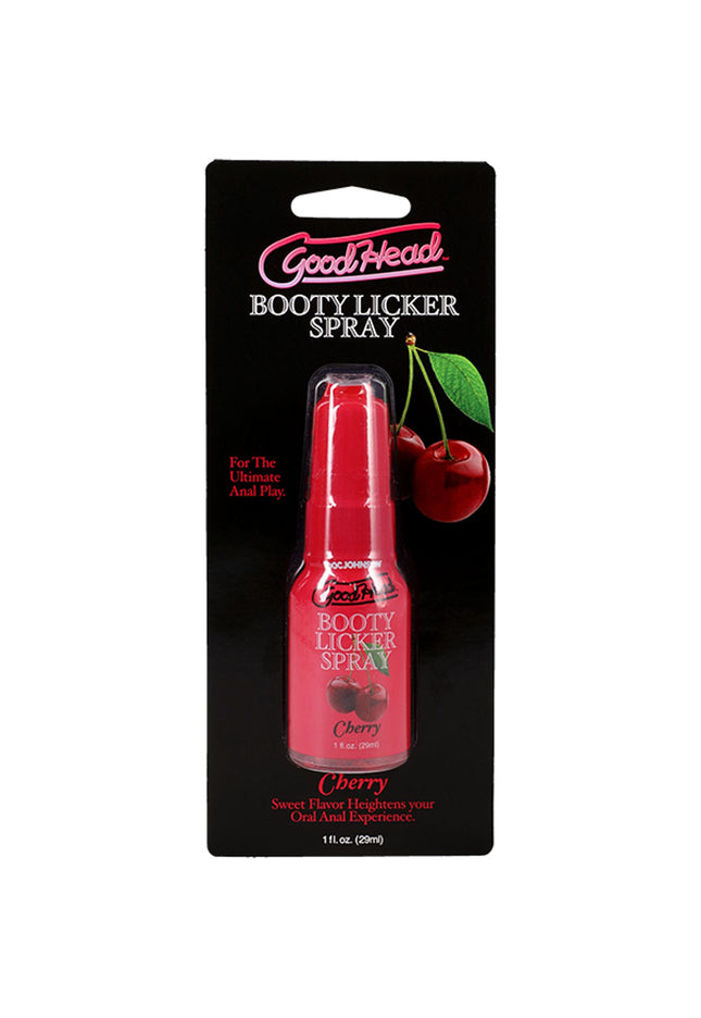 GoodHead Booty Licker Spray - Cherry - Cherry Flavoured Spray - 29 ml Bottle