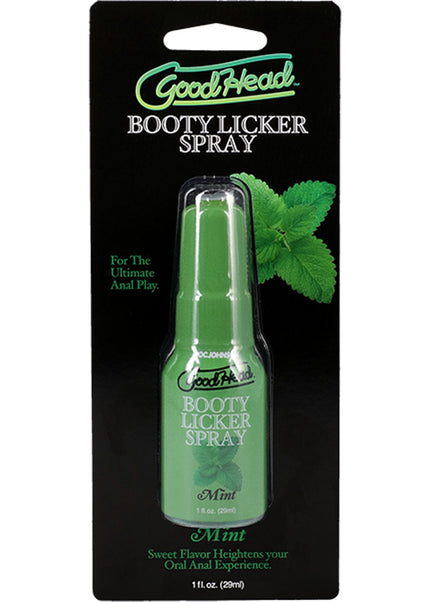 GoodHead Booty Licker Spray - Mint - Mint Flavoured Spray - 29 ml Bottle