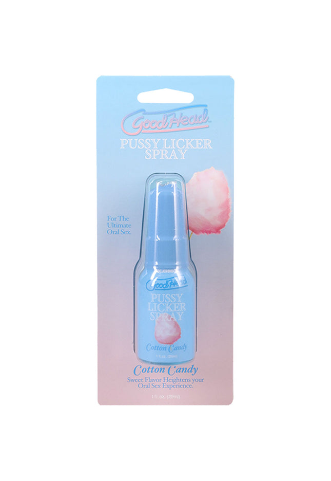 GoodHead Pussy Licker Spray - Cotton Candy - Cotton Candy Flavoured Spray - 29 ml Bottle