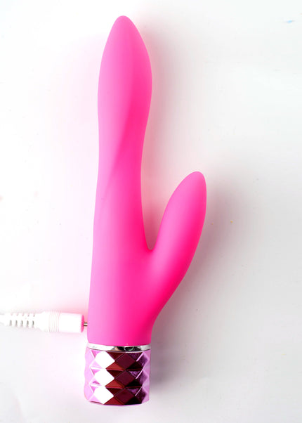 Maia Victoria - Pink 15.2 cm USB Rechargeable Rabbit Vibrator