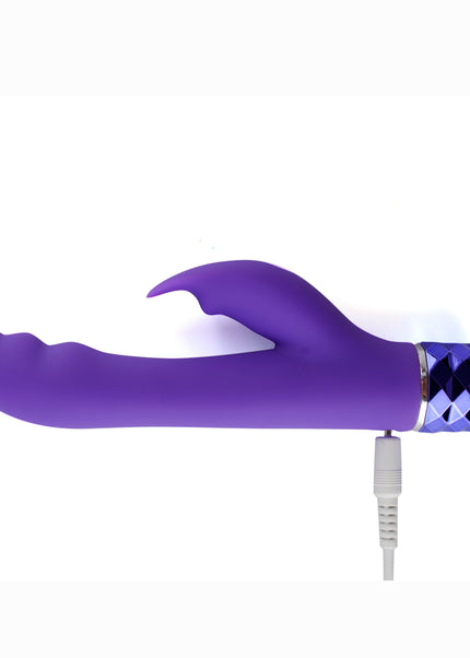 Maia Hailey - Purple 15.2 cm USB Rechargeable Rabbit Vibrator