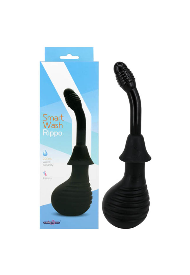 Smart Wash - Rippo - Black Unisex Douche - 220 ml Capacity